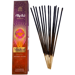 Tămâie Energetică Reiki Seria Magică Tămâie Himalaya - Cutie de 25g de Tămâie Masala cu Lavandă și Lemn de Santal