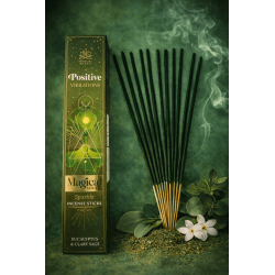 Incienso Vibraciones Positivas Magical Series Himalaya Incense - Cajita de 25gr. incienso masala Eucalipto y Salvia Clara