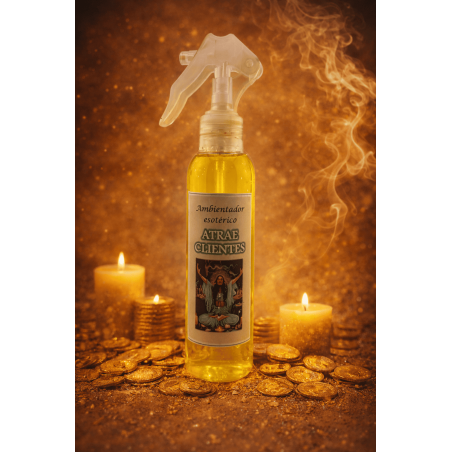 Ambientador Esotérico Atrae Clientes 150 ml - Prosperidad y Atracción para Negocios