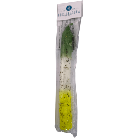 ルー、塩、硫黄入り儀式用キャンドル 18cm - ネガティブな環境を浄化します