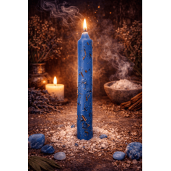 Vela Preparada Ritualizada Limpia Corpo 18cm - Limpieza energética