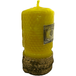 Candela consacrata Don Giovanni del Denaro - Corte dei Don Giovanni - 14x6,5 cm - Prosperità, Abbondanza, Economia