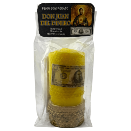 شمعة دون جوان المُباركة - بلاط دون جوان - 14×6.5 سم - الرخاء، الوفرة، الاقتصاد