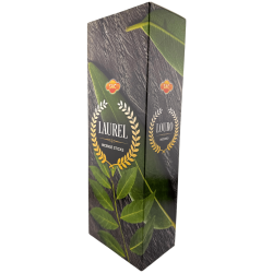 SAC Laurel wierook - Doos met 6 zeshoekige verpakkingen van elk 20 stokjes, 120 wierookstokjes in totaal.