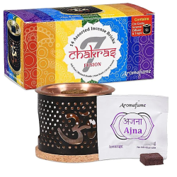 Kit de briques de chakra AROMAFUME - Brûleur et...
