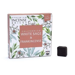 AROMAFUME Briques de sauge blanche et d'encens...