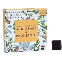 Maons de Salvia Blanca i Pal Sant AROMAFUME - 9 maons - 40gr.