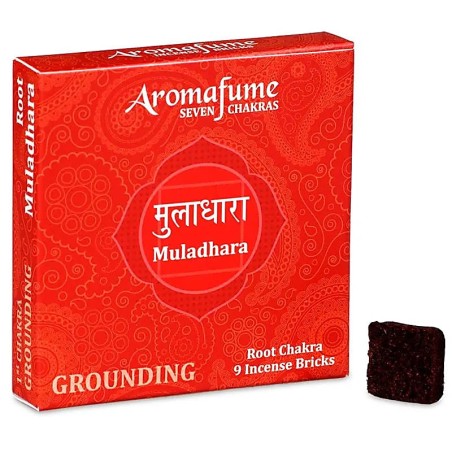 Maons de 1r Chakra Muladhara Root Chakra AROMAFUME - 9 maons - 40gr.