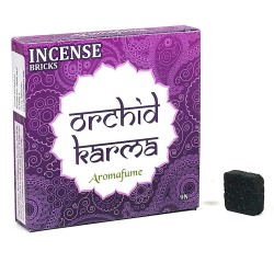 Briques Karma Orchidée AROMAFUME - 9 briques -...