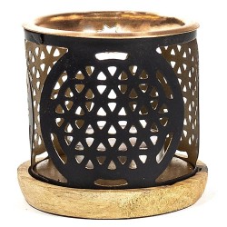 AROMAFUME フラワーオブライフ香炉 - 6.5x7