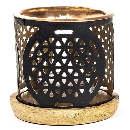 Brûleur d'encens AROMAFUME Fleur de Vie - 6,5 x 7
