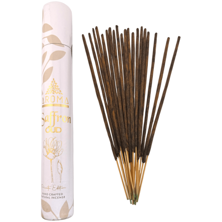 Arabian Incense Saffron OUD Private Edition Aroma Fragrances - 40gr. masala incense