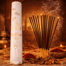 Arabian Incense Saffron OUD Private Edition Aroma Fragrances - 40gr. masala incense