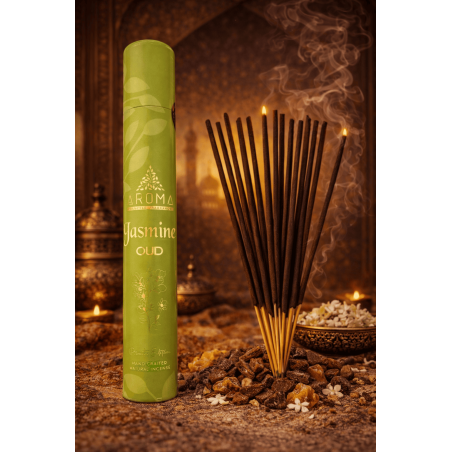 Encens Jasmin Oud d'Arabie Édition Privée Parfums Aromatiques - 40 g d'encens masala