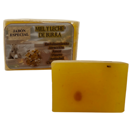 Sabonete Esotérico de Mel e Leite de Burra 120g - Adoçamento, Atração, Amor, Dinheiro...