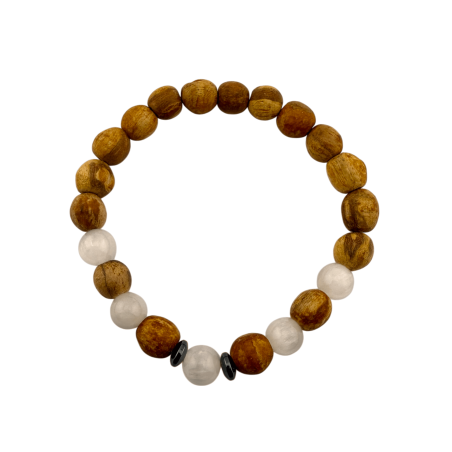 Pulsera Palo Santo y Selenita - Limpieza física, emocional y frente a las malas vibraciones