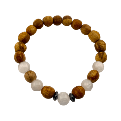Pulsera Palo Santo y Selenita - Limpieza física, emocional y frente a las malas vibraciones