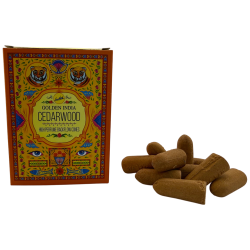 Conuri de tămâie cu reflux din cedru auriu SREE...