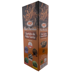 Hari Darshan Palo Santo Assorted Incense - Box of 6 hexagonal incense boxes