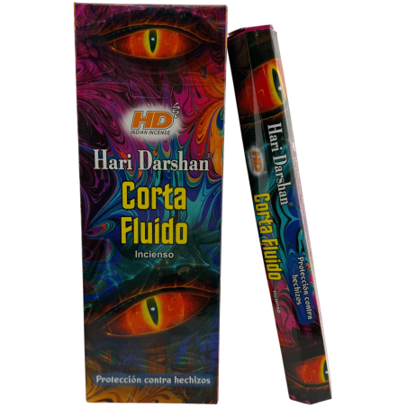 Encens Talla Fluid Hari Darshan - Caixa de 6 capsetes d'encens hexagonals