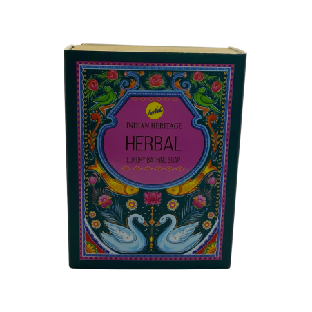 SREE VANI Indian Heritage Herbal Rue Bath Soap - 75g Bar