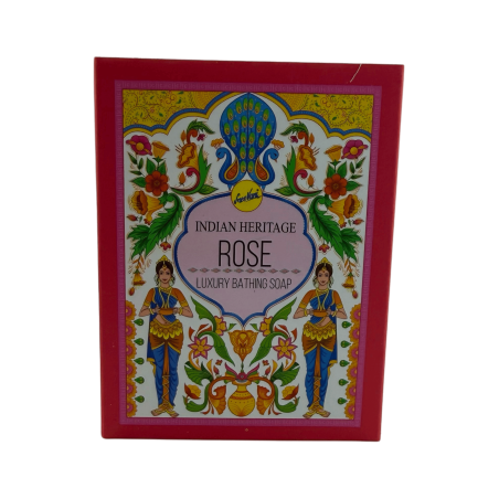 SREE VANI Indian Heritage Roses Bath Soap - 75g Bar