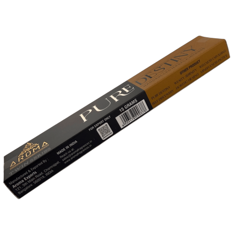ピュア・デスティニー マサラインセンスAROMAフレグランス - 15g ボックス