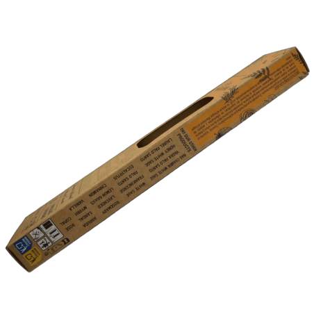 Coffret d'encens bio Laurier Palo Santo AROMA Nature - 12 boîtes de 8 bâtonnets épais