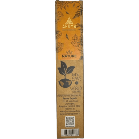 Caixa Encens Orgànic Llorer Pal Sant AROMA Nature - 12 capsetes de 8 barretes gruixudes