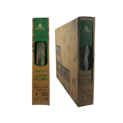 علبة بخور عشبة الليمون العضوية AROMA ناتشر - 12...