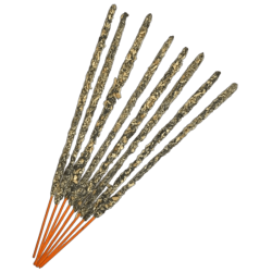 3er-Packung Yagra Palo Santo Bio-Räucherstäbchen AROMA Natur – 8 Stäbchen, Brenndauer: 1 Stunde