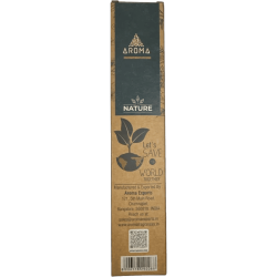 3-pack Yagra Palo Santo ekologisk rökelse AROMA Nature - 8 pinnar, 1 timmes varaktighet
