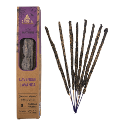Incenso de Lavanda Orgânica AROMA Nature Lavender - Caixa com 20g