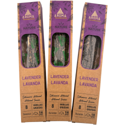 AROMA Nature Organic Lavender Incense Pack (3...