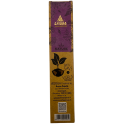 Encens à la lavande bio AROMA Nature (paquet de 3 bâtonnets) - 8 bâtonnets, 1 heure de combustion