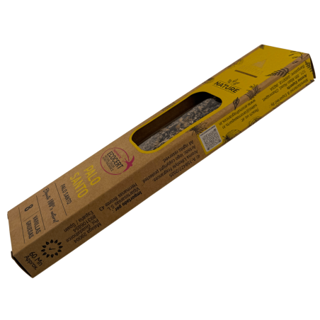 AROMA Nature オーガニック パロサントお香ボックス - 太めのスティック8本入りボックス12箱
