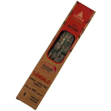 Encens Orgànic Sàndal AROMA Nature Sandal - Caixeta de 20gr.