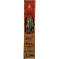 Incenso biologico al sandalo AROMA Sandalo Naturale - Confezione da 20 g