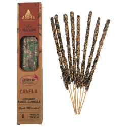 Organic Cinnamon Incense AROMA Nature Cinnamon - 20g Box