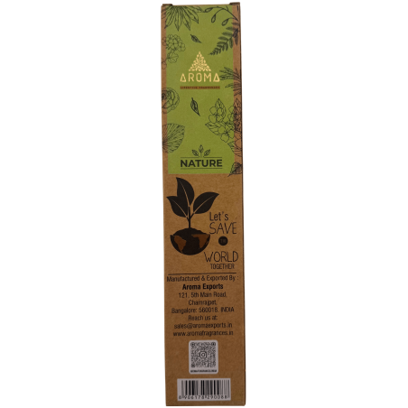 AROMA Nature Bio-Eukalyptus-Räucherstäbchenbox – 12 Schachteln mit je 8 dicken Stäbchen