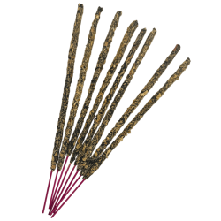 Coffret d'encens bio à la rose AROMA Nature - 12 boîtes de 8 bâtonnets épais