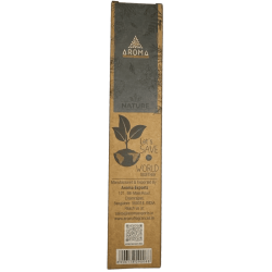 عبوة من 3 أعواد بخور عضوي بالعسل والمريمية البيضاء AROMA ناتشر - 8 أعواد، مدة الاستخدام ساعة واحدة