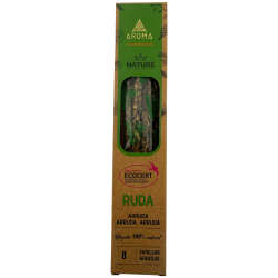 Pack 3x Encens Orgànic Ruda AROMA Nature - 8 varetes 1h durada