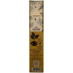 AROMAネイチャー オーガニック バニラインセンス ボックス - 太めのスティック8本入りボックス12箱