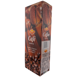بخور مقهى SAC - علبة تحتوي على 6 عبوات سداسية الشكل، كل عبوة تحتوي على 20 عود بخور، بإجمالي 120 عود بخور