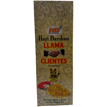 Encens Hari Darshan Customer Flame - Boîte de 6 boîtes hexagonales