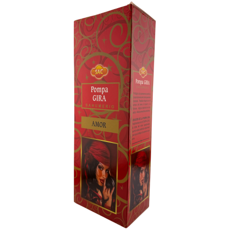 SAC Pompa Gira Incense - Box of 6 hexagonal packs of 20 sticks each, 120 incense sticks