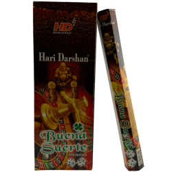ハリ・ダルシャン幸運のお香 - 六角形のお香箱6個入り