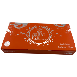 Encens arabe Dhoop Emirati Essence Misbah's DMP Perfumer Edition - 10 bâtonnets d'encens avec brûleur