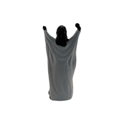 Orisha Yemanjá Figura Neagră 10,5x3,8x5,5cm.